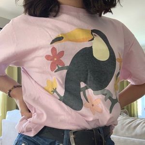 Cute vintage T-Shirt 🐧🌸